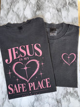 Load image into Gallery viewer, Jesus is my safe place T-shirt
